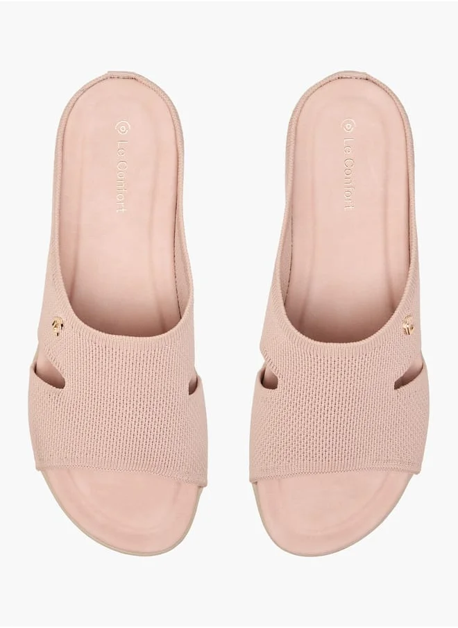 لو كونفورت Women Open Toe Slip-On Sandals