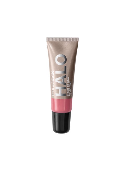 Smashbox Halo Sheer To Stay Cream Cheek + Lip Tint | Sheer-to-Medium Coverage + Matte, 0.34 Fl Oz, Wisteria