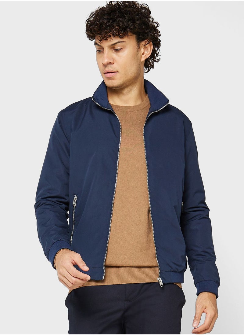 JACK & JONES Zippered Bomber Jacket  - Image 1