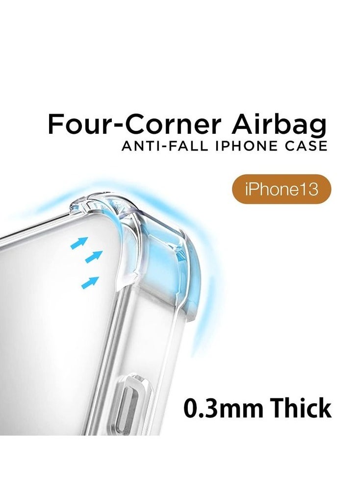 CrystalTears iPhone 14 Case, Shock Absorption, Anti-Scratch, Support Wireless Charging (Clear)  - Image 3
