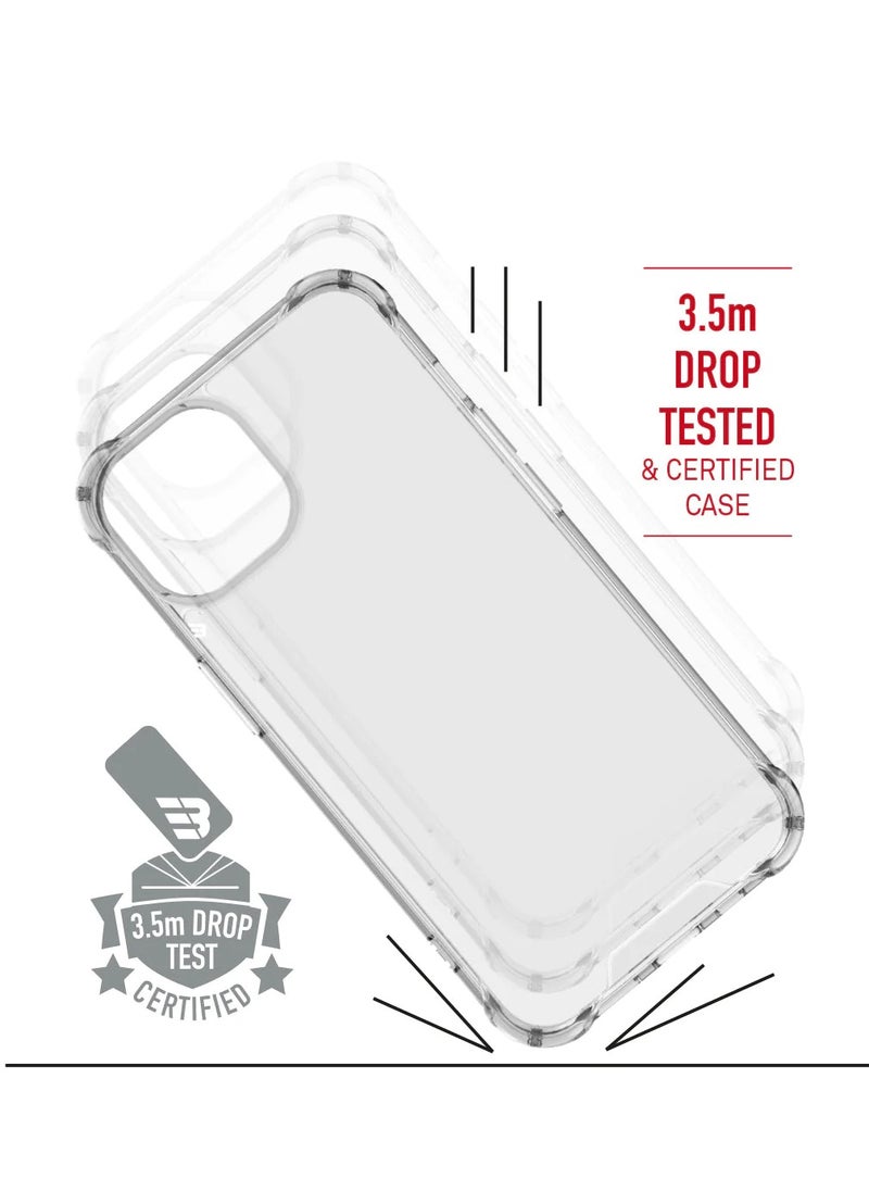 CrystalTears iPhone 14 Case, Shock Absorption, Anti-Scratch, Support Wireless Charging (Clear)  - Image 5