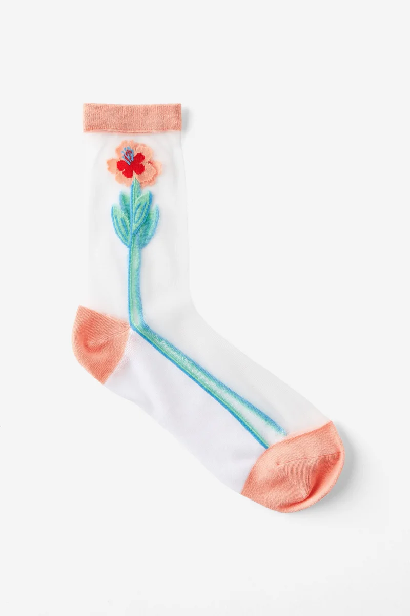 روبي جوارب شبكية برقبة