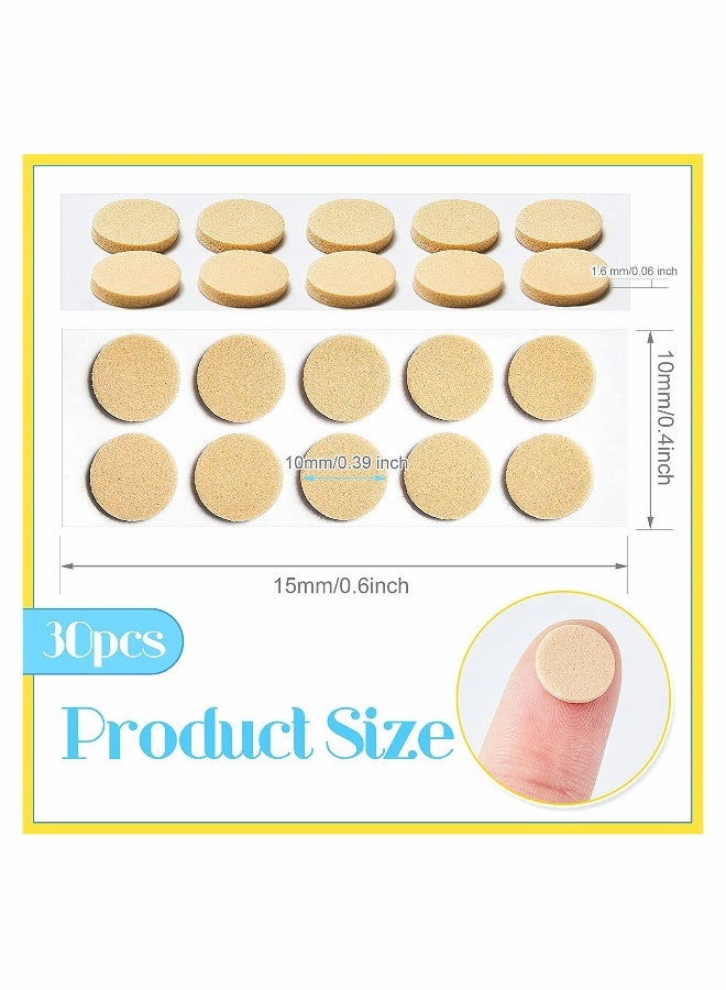 Earring Support Patches 300 Pieces Earring Lifters and Earring Backs for Support Pads Earrings Waterproof Lifting Patches Ear Lobe Support Backs - Image 2