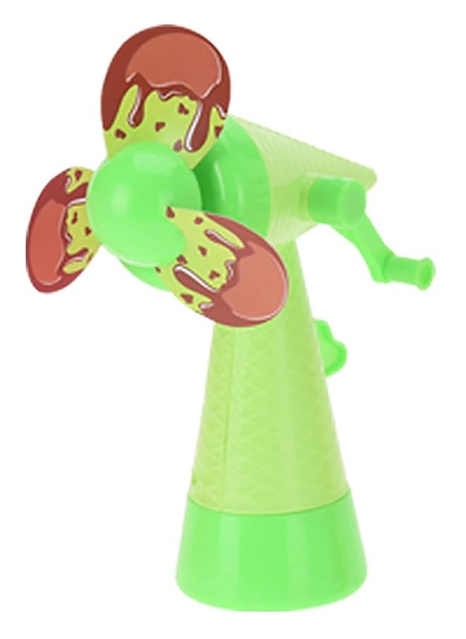 Koopman Ice Cream Shaped Hand Fan Green K8719987004353 Grn  - Image 1