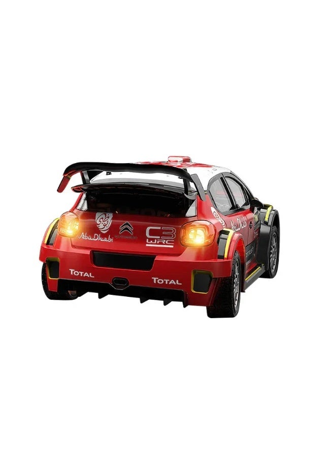 إم جيه إكس سيارة سباق MJX HYPER GO 7303 بمقياس 1/7، 2.4 جيجا هرتز، دفع رباعي، 3 قنوات، بدون فرشاة، عالية السرعة، موديلات سيارة سباق Citroen C3 RTR 4S lipo WRC مع بطارية وشاحن - Image 5