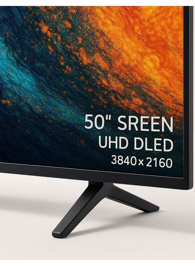 سرين شاشة تلفزيون سرين 50 بوصه بدون إطار , وضوح فائق الجودة 4K- نظام ويب او اسWEB OS مع  ريموت ماجيك - Image 5