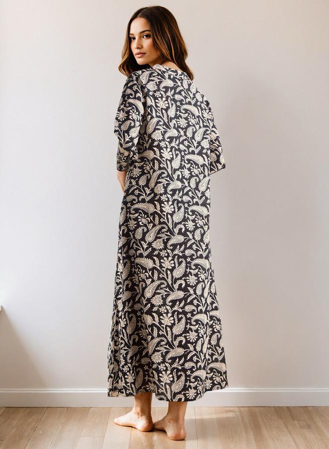 سبلاش فيڤ قميص نوم مطبوع - Image 3