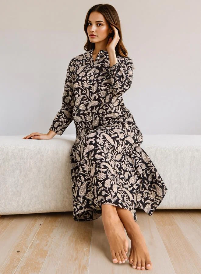 Splash FAV Printed Cotton Night Gown