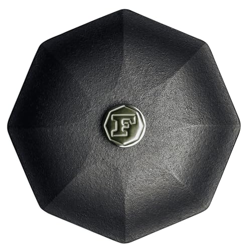 FINEX 12" Cast Iron Skillet Lid with Brass Handle, Modern Heirloom, Handcrafted in the USA, Pre-seasoned with Organic Flaxseed Oil - Image 3