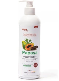 covix Hand and Body Lotion Papaya 500 ml  - Image 1