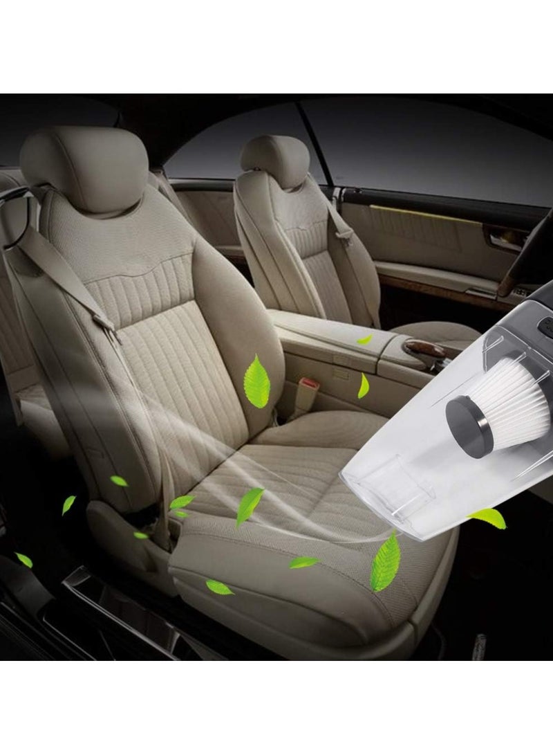 مكنسة كهربائية محمولة للسيارة لتنظيف الأماكن الرطبة والجافة (أسود، 12 فولت 120 وات) - Image 3