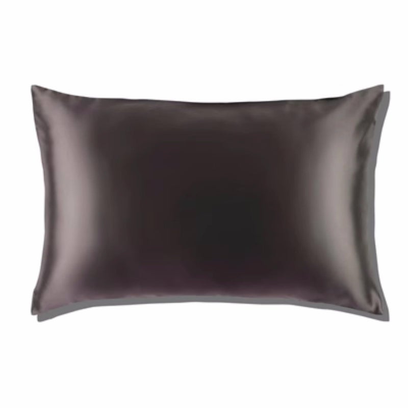 ROSEWARD 100% Mulberry Silk Pillowcase for Hair and Skin Made in USA  22 Momme Silk Pillow Case King with Zipper  Hypoallergenic  Anti Acne  1pc King Size 20""x36"" (King  Slate Grey) - Image 5