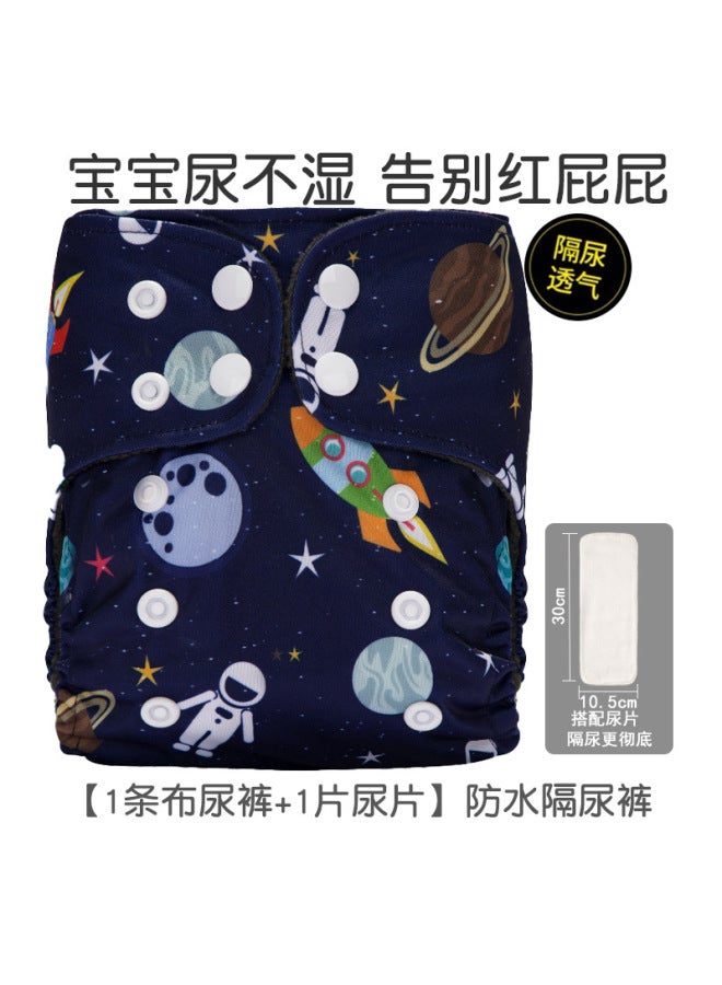 حفاضات أطفال حديثي الولادة - بنطال قطبي قطني - حلقة بول قابلة للتنفس وقابلة للغسل - بناطيل تدريب للأطفال - مقاومة للماء ومانعة للتسرب