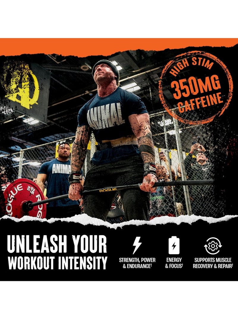 ANIMAL FURY PRE WORKOUT - GREEN APPLE - 322G  - Image 2