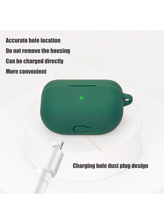 إيروريكس حافظة سيليكون متوافقة مع سماعات جابرا إيليت 10، غطاء حماية للسماعات، أزرق - Image 3