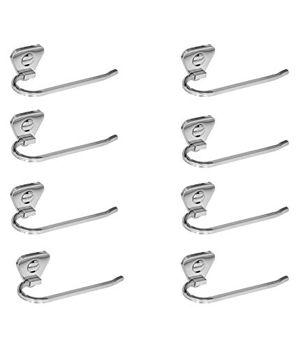 Handy Bathroom Accessories Stainless Steel Glossy Napkin Holder 8pcs