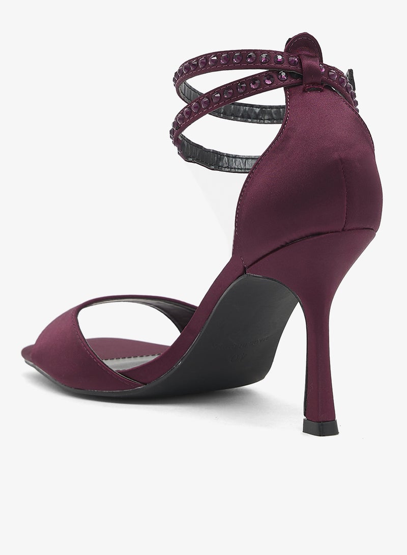 ريد صنادل كاحل بكعب كاجوال - Image 3