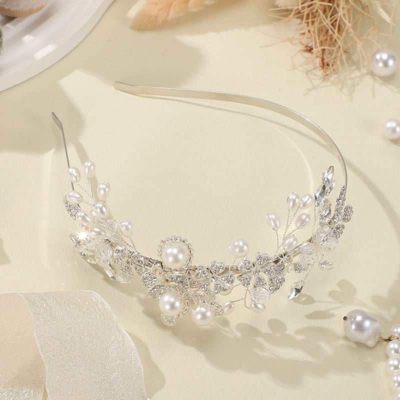1Pc Delicate Headdress Wedding Bridal Hair Band Hair Accessories for Girl - Image 3