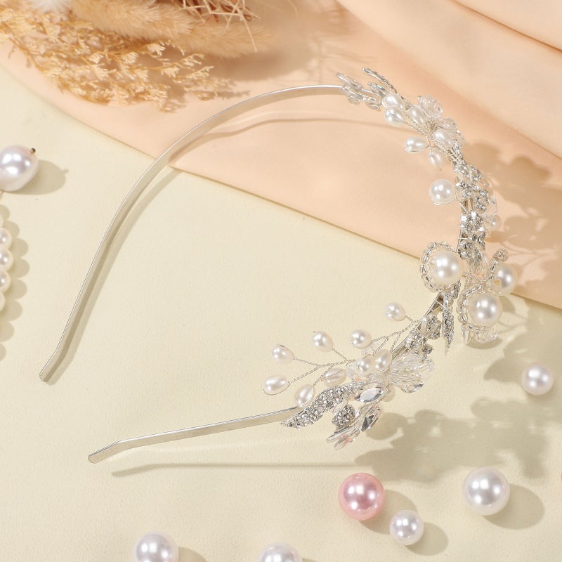 1Pc Delicate Headdress Wedding Bridal Hair Band Hair Accessories for Girl - Image 4