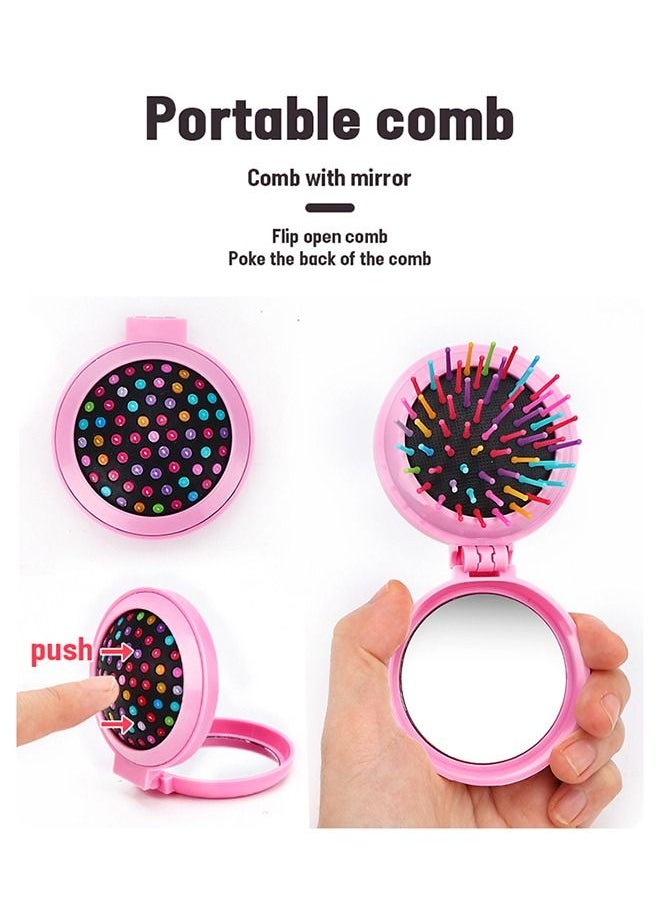 YelaJoy Kids Makeup Kit for Girls, Real Makeup Kit for Kids, Washable Makeup Kit Toys for Little Girls Child Pretend Play Makeup for 4 5 6 7 Years Old Birthday Gifts Toys  - Image 5
