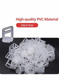 Y&D 500 Pack Tile Leveling System Clips DIY Tiles Leveler Spacers Reusable Tools for Professional Ceramic Stone and Installation 3mm  - Image 5