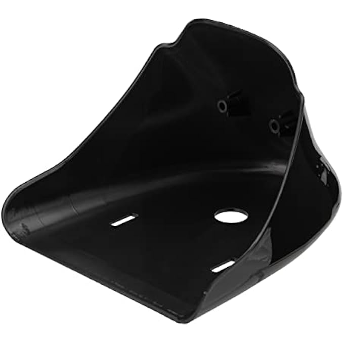 VG MOTO Motorcycle Front Spoiler Chin Fairing Lower Mudguard Air Dam Glossy Black Cover with Mounting Bracket Replacement for Harley Sportster Iron XL 883 XL1200 2004-2014 - Image 4