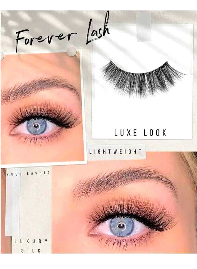ForEver LookBook 14 Pairs of 5D Double Layered Natural Soft False Eyelashes