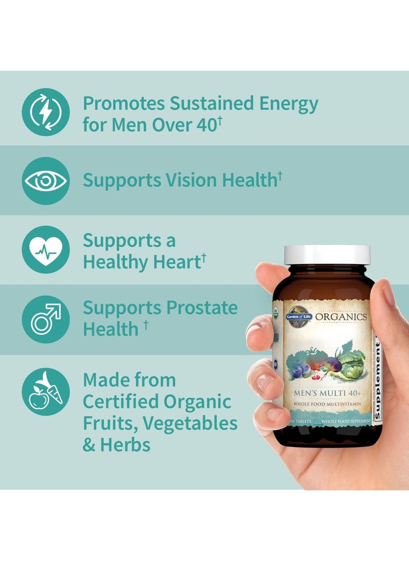 Garden of Life - Garden Of Life Mykind Organics Men's Whole Food Multivitamin - 60 Tablets - Image 1