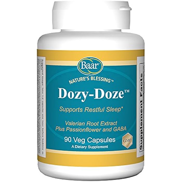 Baar Dozy-Doze, 90 Vegetarian Capsules - Image 1