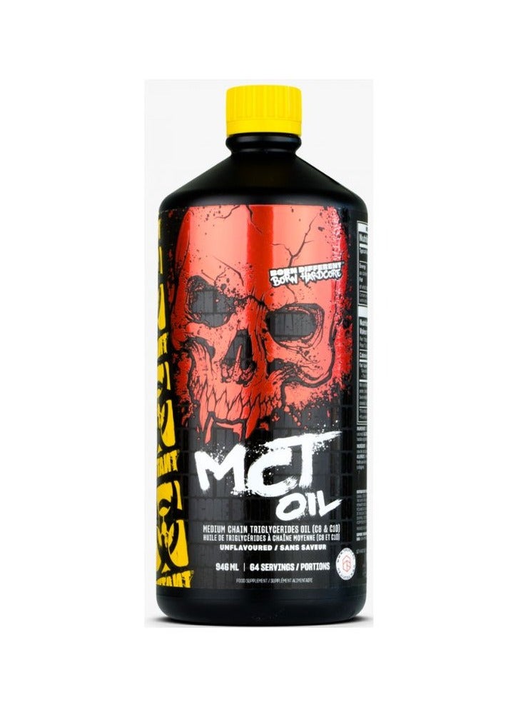 MUTANT MCT Oil | 100% Pure C8 & C10 MCTs from Coconut Oil  Keto-Friendly Fuel  Zero Carbs  Unflavoured  946 ml 192 Servings