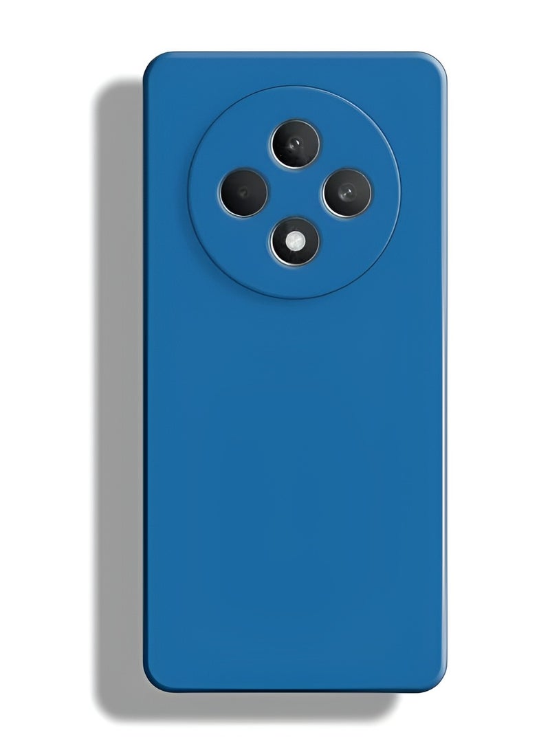 BORTONY OPPO Reno 12 F Case Cover Liquid Soft Silicone Case Shockproof Matte Finish Back Cover with Camera Protection Case for OPPO Reno 12 F - Image 3