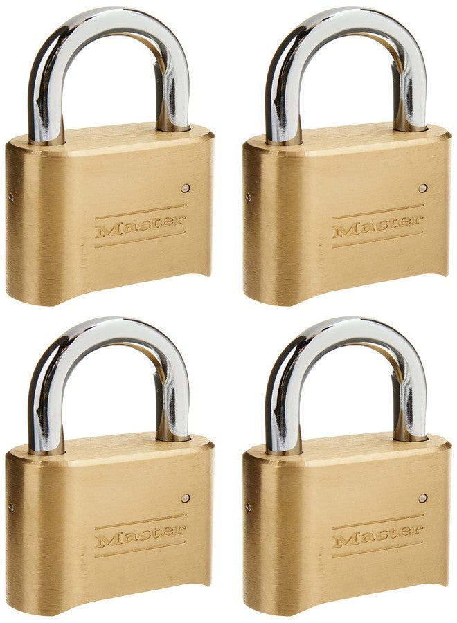 ماستر لوك قفل ماستر لوك، اضبط قفلك المركب بنفسك، عرض ٢ بوصة، ١٧٥ دي (عبوة من ٤ قطع) - Image 3
