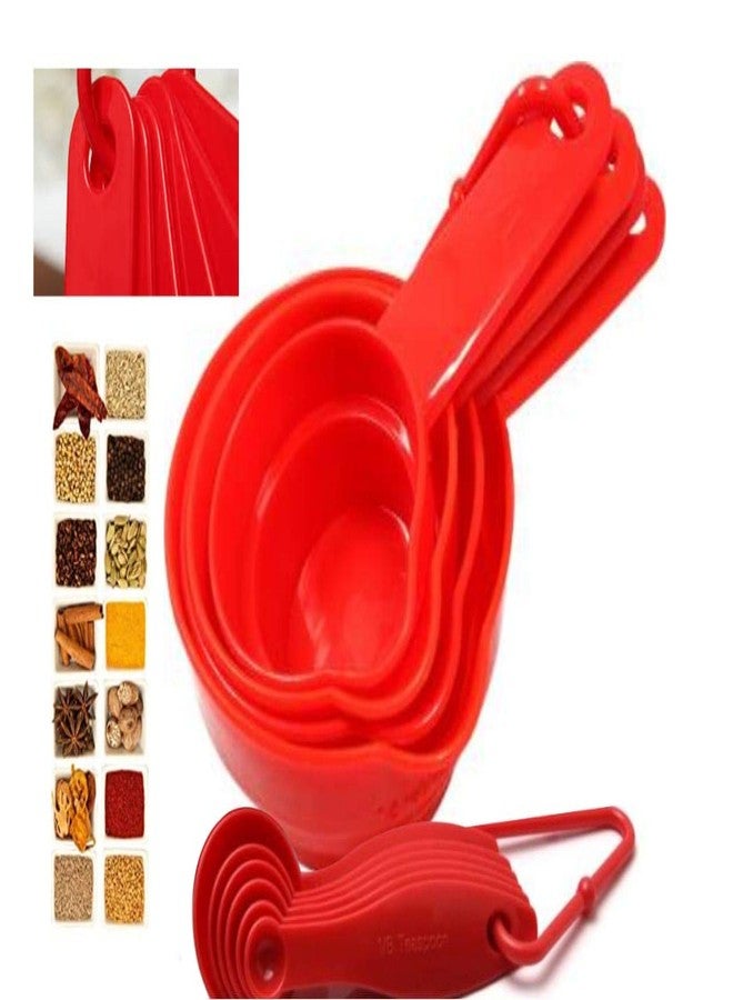 Ochtend Bakingequipments 10 Measuring Spoon and 6 Different Scraper Cake Fondant and Decorating Tool in Sawtooth Shape. - Image 2
