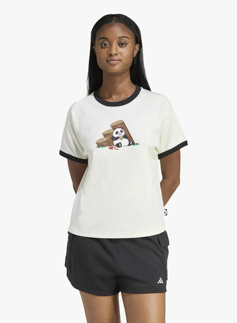 Adidas Panda Chill Graphic T-Shirt