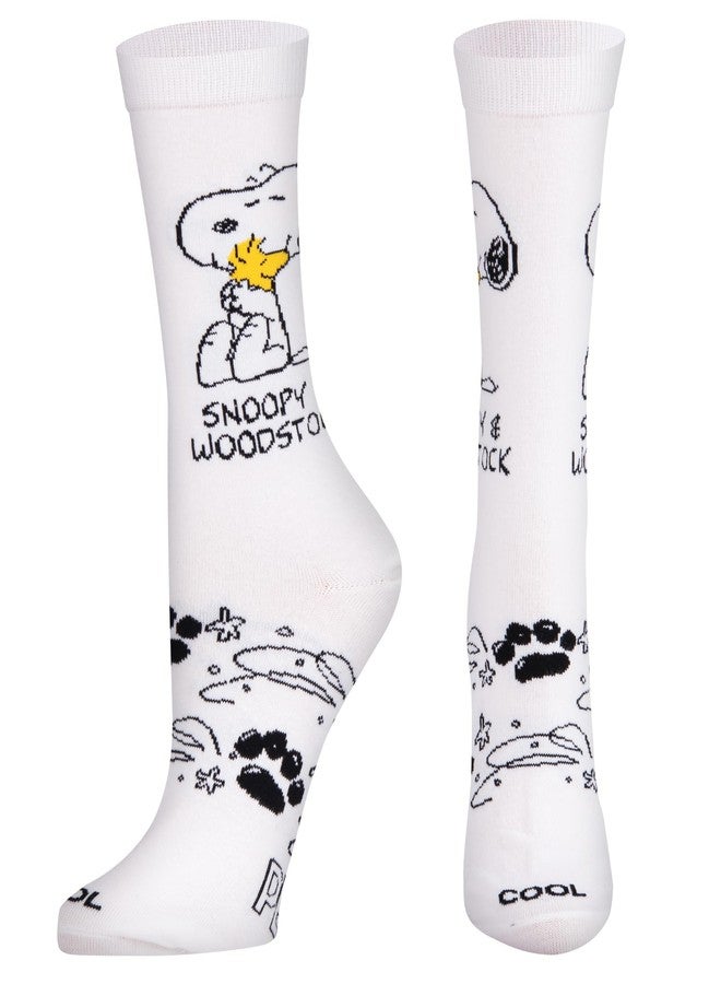 Odd Sox جوارب رائعة، سنوبي وودستوك للنساء، شريط كوميدي من سلسلة بيناتس، شخصية تشارلي براون - Image 2