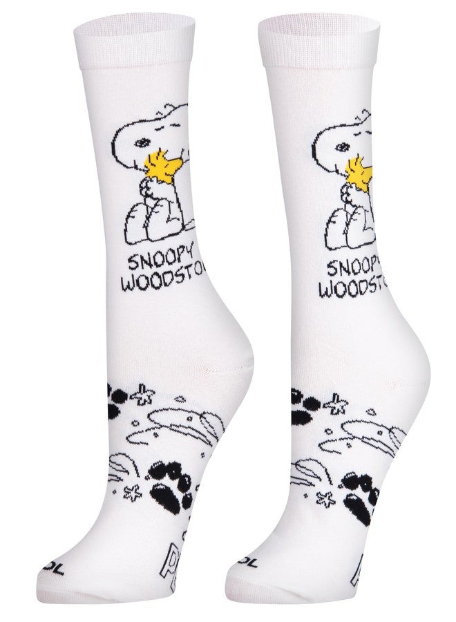 Odd Sox جوارب رائعة، سنوبي وودستوك للنساء، شريط كوميدي من سلسلة بيناتس، شخصية تشارلي براون - Image 1