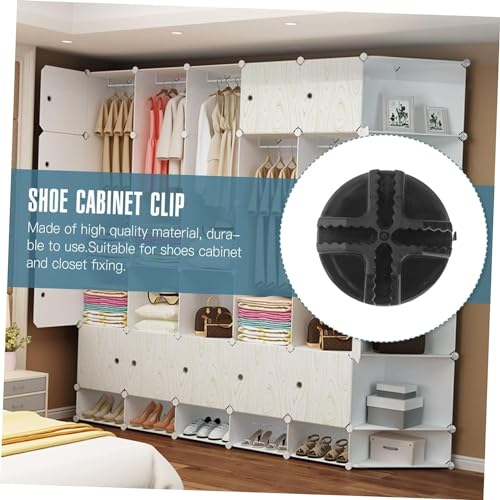 KEEKOS Shoe Rack Multipurpose 5 Shelves Shoe Rack with Zip Door Cover & Side Pockets, Multiuse Wide Shelve,Rack for Footwear, Toys, Clothes (White Black, 12-Layer) - Image 4