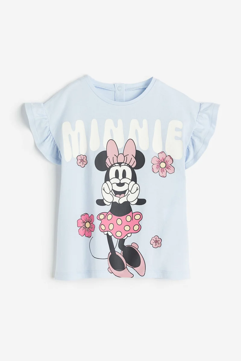 H&M Flutter-sleeve dress