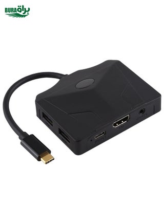 V178B USB-C / Type-C to USB 3.0 x 3 + USB-C / Type-C + HDMI + Audio Port + SD / TF Card Reader Multi-function HUB Adapter - pzsku/ZB39FF7544ED6C0BA1092Z/45/_/1738712008/7fd2b1d0-25f7-4249-8e9a-797d68eef058