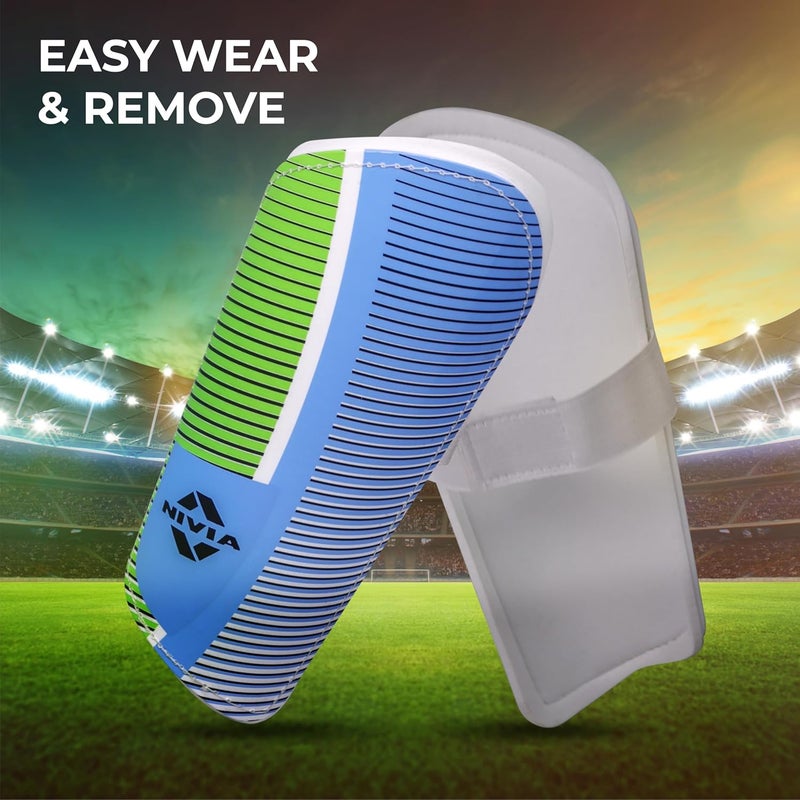 Nivia Wisdom Plastic Polypropylene Shin Guard - Image 4