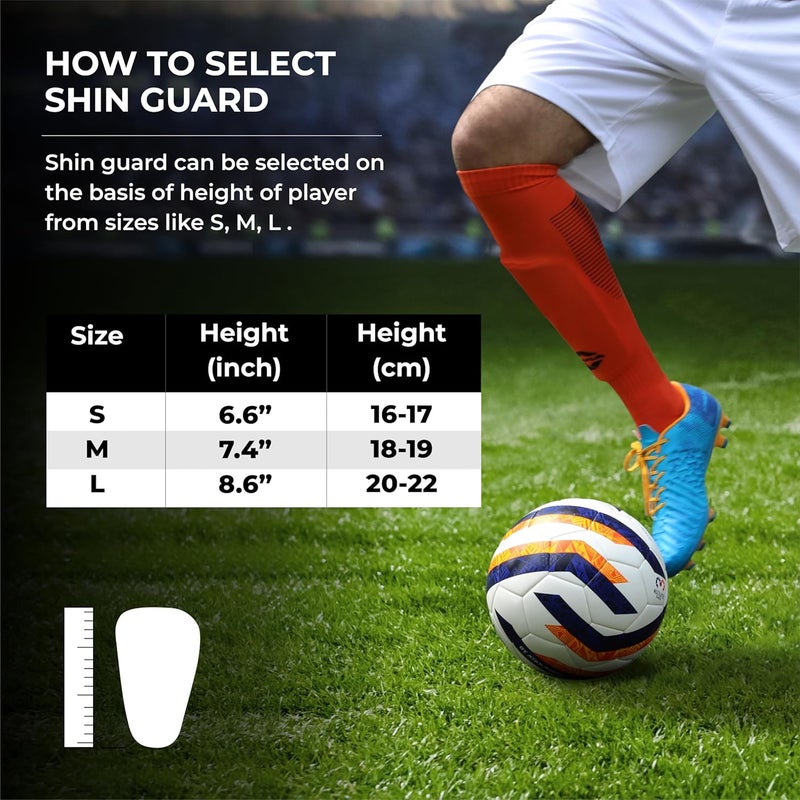 Nivia Wisdom Plastic Polypropylene Shin Guard - Image 5