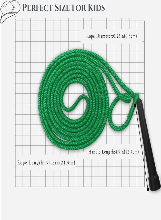 OOHGLITZ Cowboy Lasso Rope - Pre-Tied Roping Rope, Kids Lasso Toy, Sheep Lariat Ranch Rope, Lassoing Toy for Western Party Play (Green) - Image 2