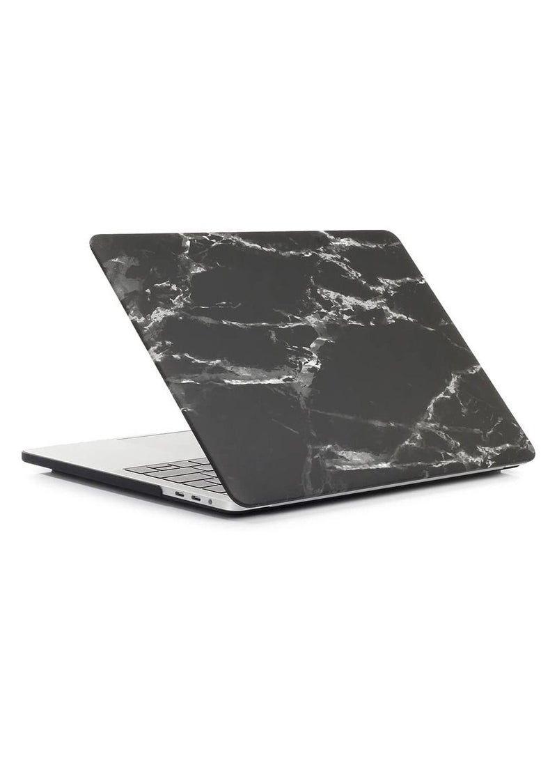 Hard Shell Protective Case Cover Compatible with MacBook Pro 16-Inch Model: A2141 (MVVJ2xx/A, MVVK2xx/A, MVVL2xx/A, MVVM2xx/A) Retina Display with Touch Bar Touch ID, Black Marble - Image 4