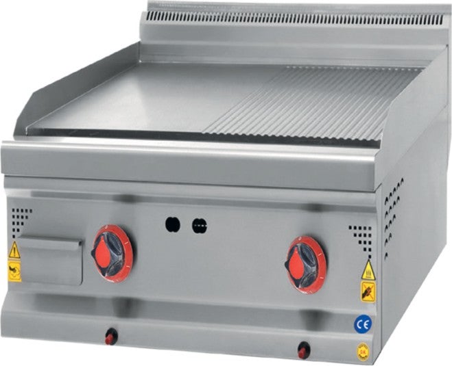 CSA Inox Karacasan Industrial 900 Series Counter Top LPG Cylinder Semi Channel Grill 