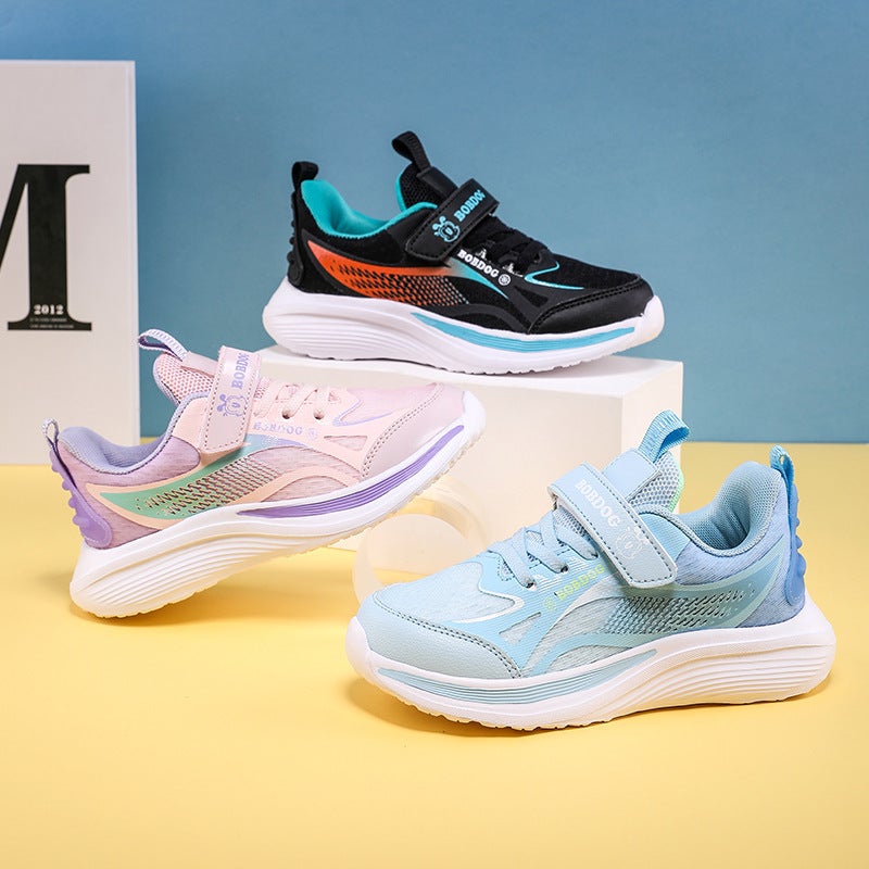 Mesh Sneakers Lightweight Flexible Sole Walking Shoes For Kids Indoor And Outdoor Activities - Image 2
