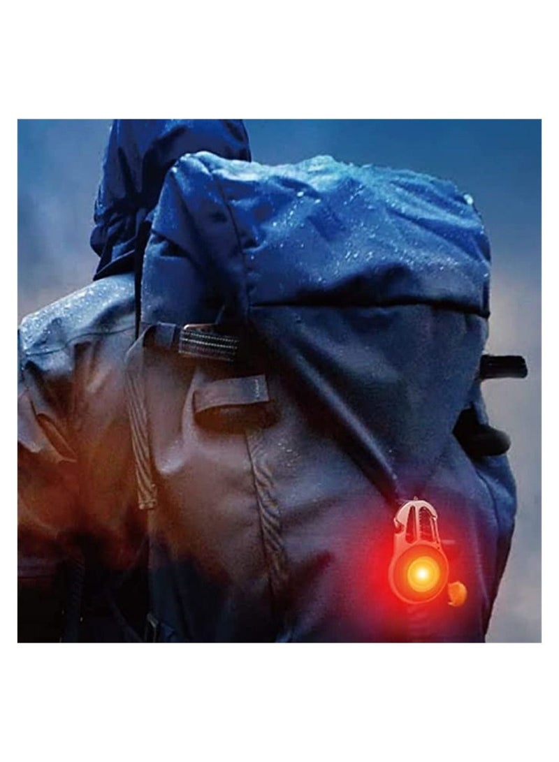 Y&D Mini Flashlight, 800Lumens Bright Rechargeable COB Keychain Flashlights, Multifunction Portable Pocket Light, 7 Lights Mode Emergency FlashLight with Magnet Work Light for outdoor, travel - Image 3