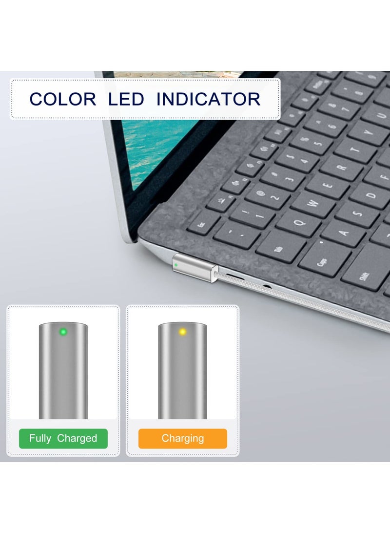 Zikra محول توصيل سريع للشحن بقوة 100 واط من نوع C إلى Mag-Safe 2 بديل لجهاز Mac-Book Pro Air من 2013-2015 - Image 4