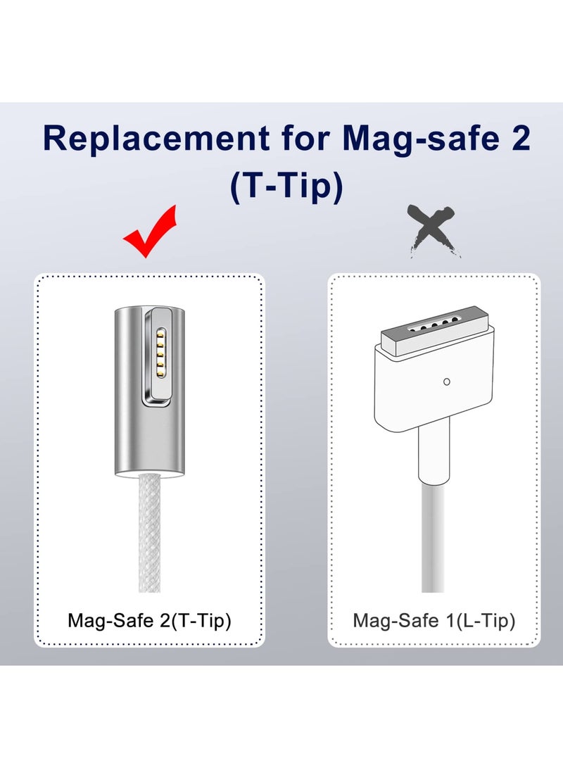 Zikra محول توصيل سريع للشحن بقوة 100 واط من نوع C إلى Mag-Safe 2 بديل لجهاز Mac-Book Pro Air من 2013-2015 - Image 1