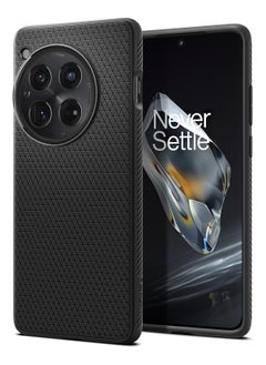 Spigen Liquid Air designed for OnePlus 12 case cover - Matte Black