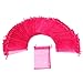 Bezall 50Pcs Organza Gift Bags 35x45 inch Hot Pink Drawstring Mesh Jewelry Bags Wedding Party Favor Festival Gift Candy Pouches - Image 4